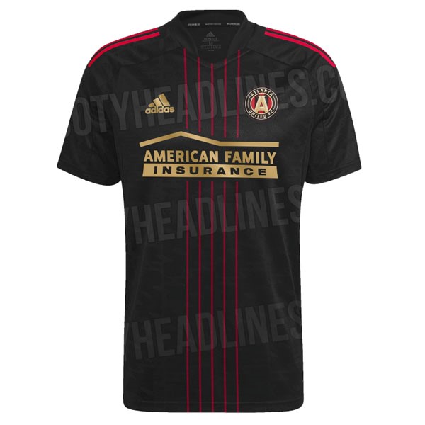 Tailandia Camiseta Atlanta United 1ª Kit 2021 2022 Negro